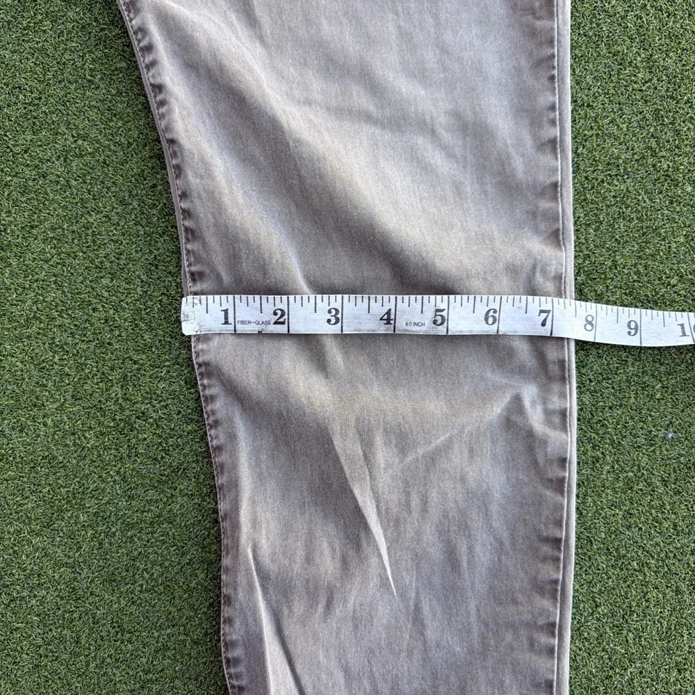 James Perse Brushed Twill 5 Pocket Pants Brown Men 30x31 UNHEMMED Slim $325